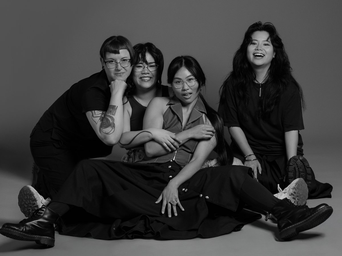 Portrait of Cherry, Rin, Star and Ellen