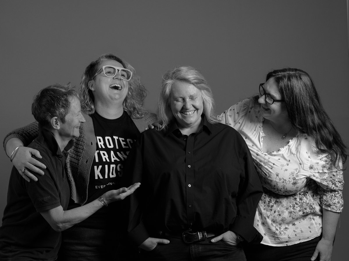 Portrait of Zoe, Sonja, Jojo and Manda